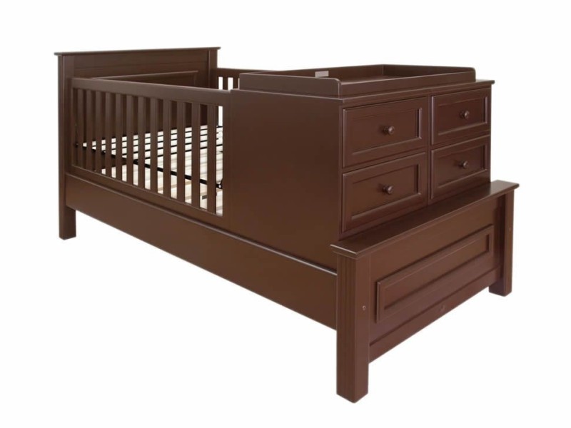Cuna Convertible Mon Caramel chocolate