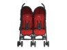 Carriola doble Chicco roja