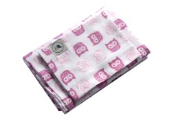 Nap Sábanas Búhos 95 X 140 Rosa