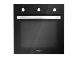 Horno de gas Whirlpool 24 pulgadas negro WOA105F