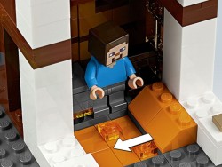 Minecraft Lego Base de la Cascada