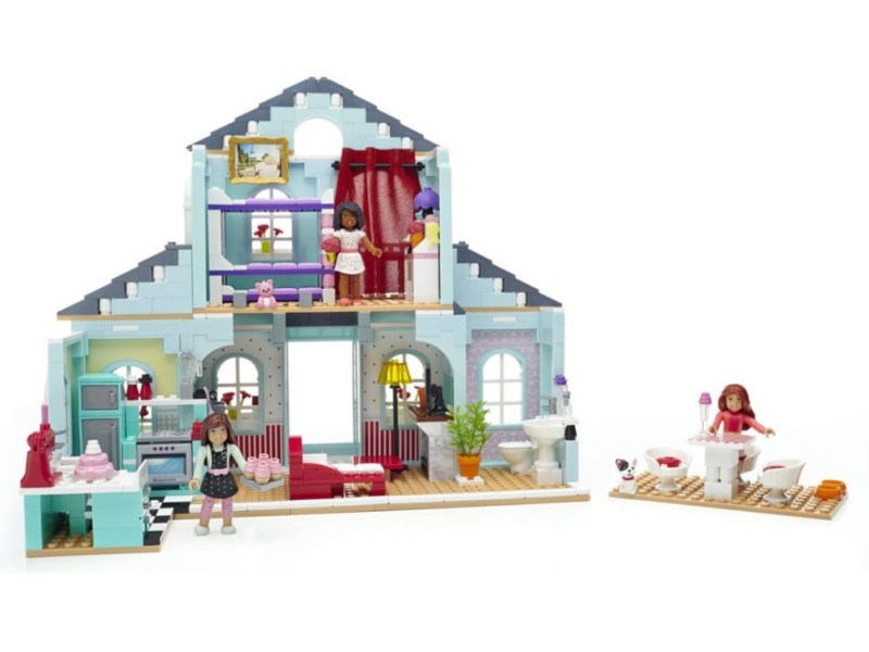 Set Construcción Mega Bloks Casa Grace 2 en 1