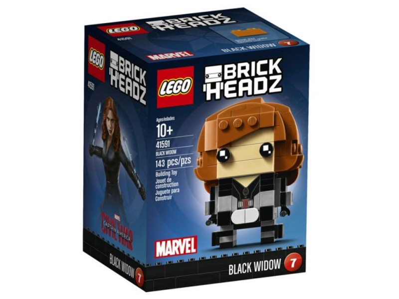Figura armable BrickHeadz Marvel Lego Black Widow