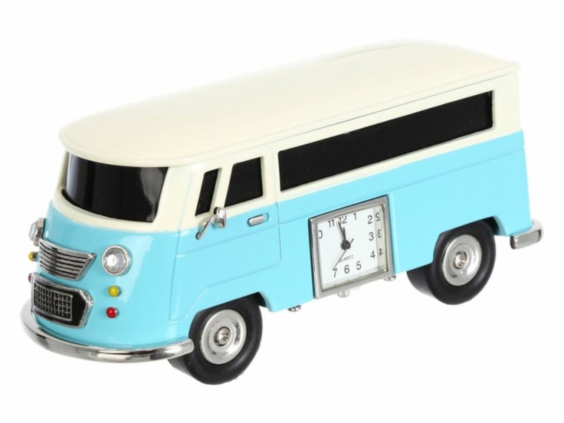 Bocina con bluetooth JBE camioneta vintage azul