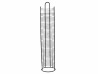 Torre para 50 Cd's Le Rack negro