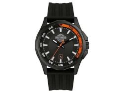 Harley Davidson Dash Board 78B140 Reloj para Caballero Color Negro
