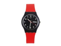Swatch Red Grin GB754 Reloj para Niño Color Rojo