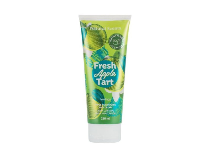Crema de triple humectación Natural Scents Feelings Fresh Apple Tar...