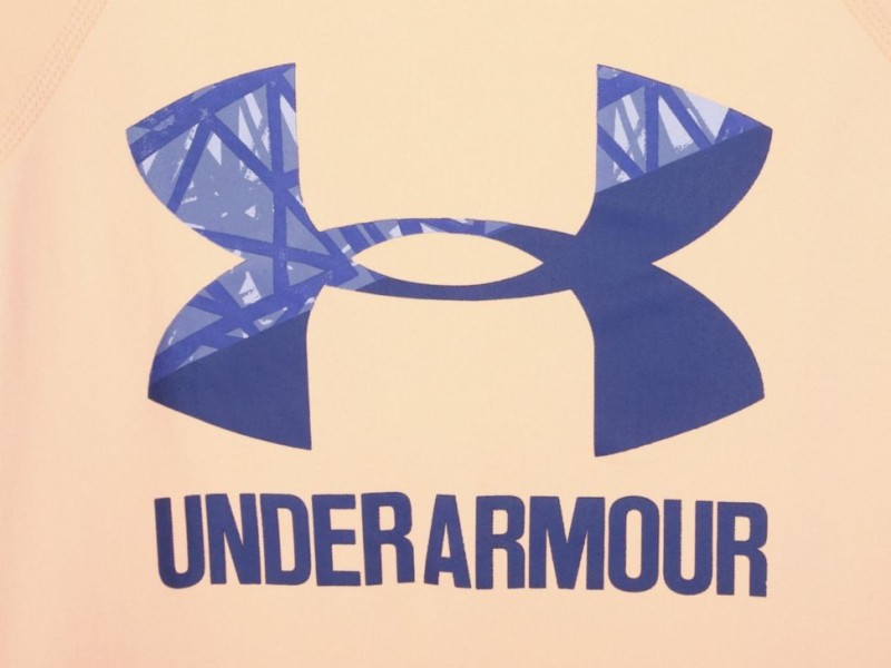 Playera Under Armour Solid Big para niña