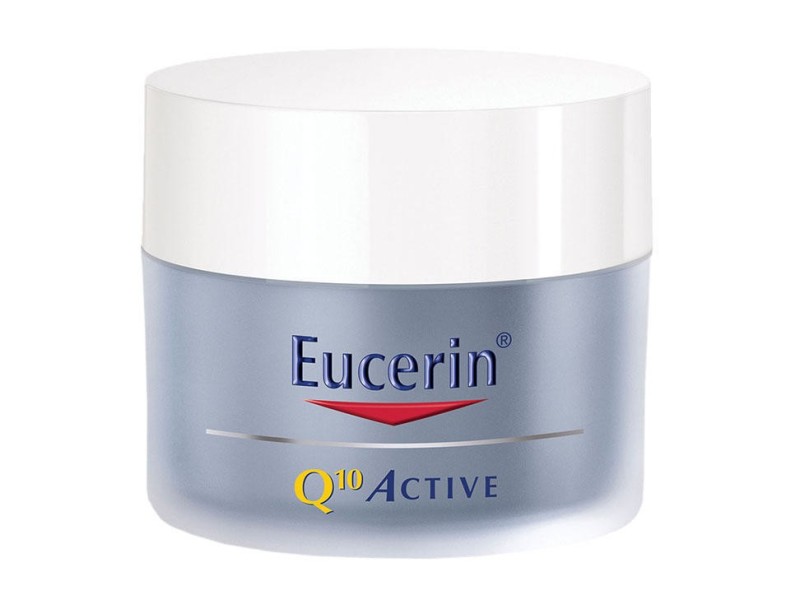 Crema facial antiarrugas de noche Eucerin Q10 Active 50 ml