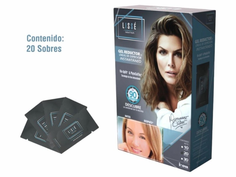 Gel reductor de líneas de expresión Inova Lissé 20 sobres