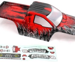 Body Redcat Racing Rock Crawler Rojo Escala 1 a 10