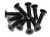 94531 FLAT HEAD TORNILLOS M4x15mm HEX SOCKET 10 pcs