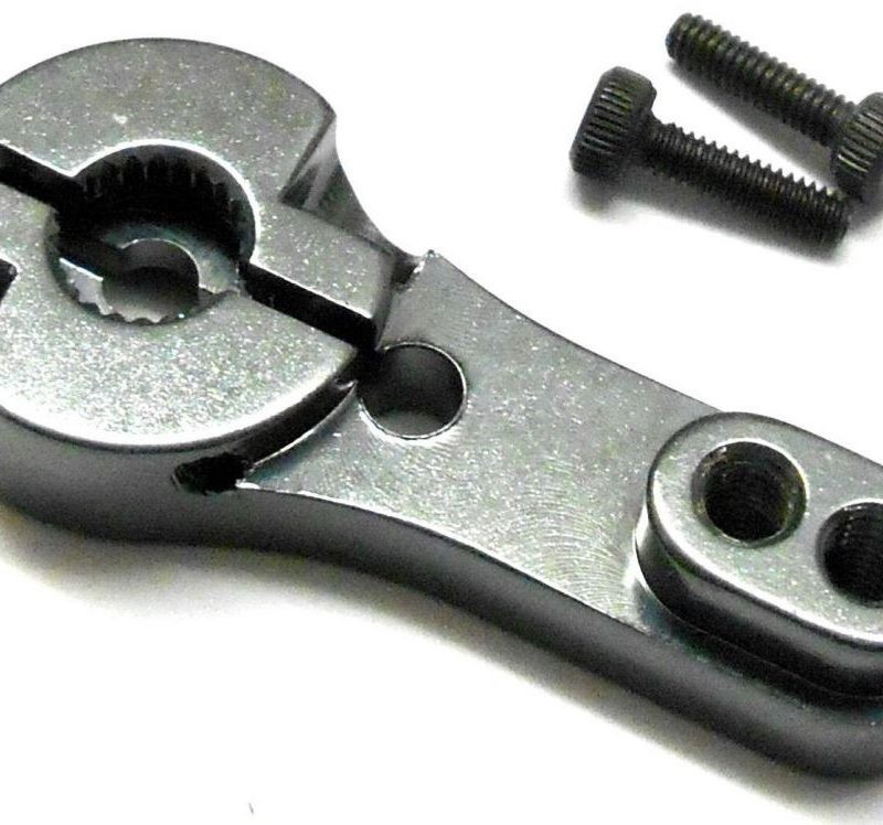 Ansma 138000020 Aluminio CNC Metal Servo Brazo 23 dientes de engranaje compatible KO JR Sanwa