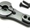 Ansma 138000020 Aluminio CNC Metal Servo Brazo 23 dientes de engranaje compatible KO JR Sanwa