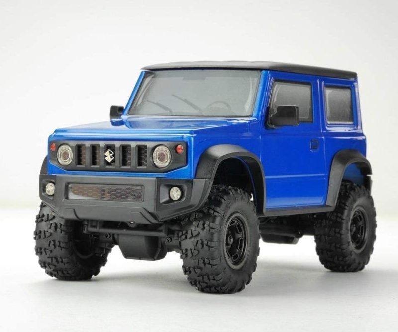 Carisma MSA-1E 1/24 Suzuki Jimny JB74 Escala Crawler, RTR, Azul