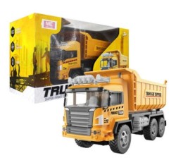 Carro camión de construcción a control remoto con luz y sonido / truck rc construction