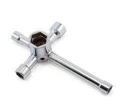 LLAVE DE CRUZ PARA BUJIA 5 EN 1 DE 5.5 7.0 8.0 10 17 mm