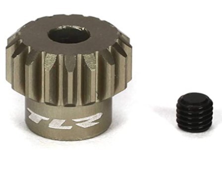 Piñon de aluminio 48P 17T TLR332017
