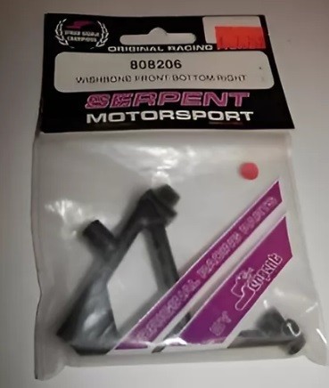 Serpent 808206 Arm Ant Lower Rx Wishbone Front Bottom Right