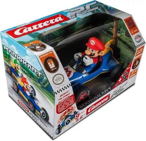 Carro de Control Carrera Mario Bros y Luigi