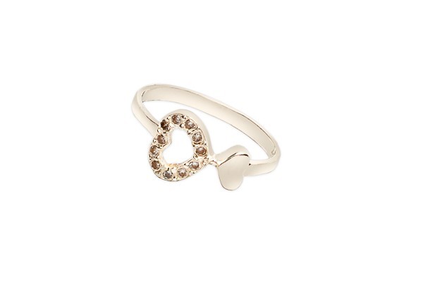 ANILLO PLATA .925 CORAZON DOBLE C/P 320221 MEX.