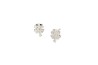 ARETES PLATA .925 TREBOL VAC MEX.