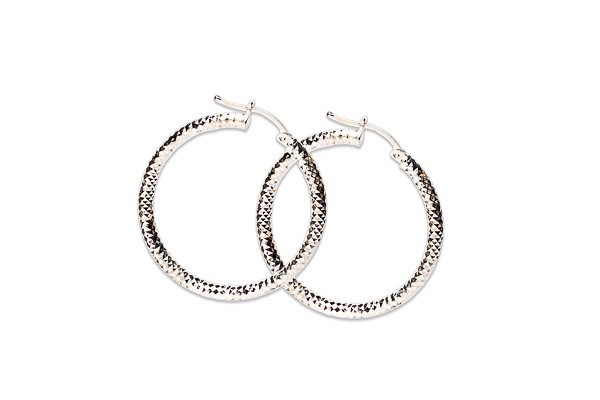 ARRACADAS PLATA .925 DIAMANTADA #6 AD3 3MM MEX.