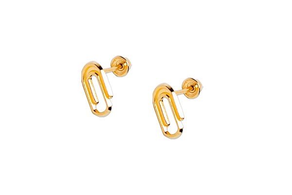 BROQUEL ORO 10K CLIP MEX.