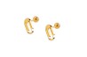 BROQUEL ORO 10K CLIP MEX.
