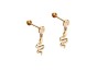 BROQUEL ORO 10K COLG. SERPIENTE C/P BISEL MEX.