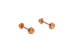 BROQUEL ORO 10K HONGO #2 ROSA MEX.