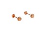 BROQUEL ORO 10K HONGO #2 ROSA MEX.