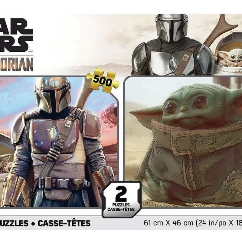 Rompecabezas 3d Star Wars Mandalorian 4d Cityscape 1000 Pzas