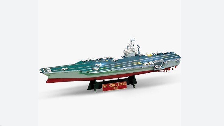 14213 USS NIMITZ  ACADEMY ESCALA 1 A 800
