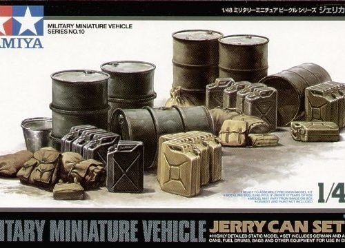 Allied Jerry Cans, Fuel Drums & Military Equipment