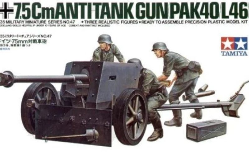 Antitank Gun Pak  Modelo Kit A Escala Militar