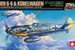 BF109 G6 & Kubelwagen 82 Kit de avion de plastico armable