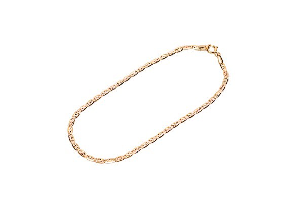 PULSERA ORO 10K GUCCI DIAM M.18 VL3 FLOR MEX.