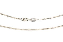 CADENA PLATA .925 CUBO M.45 BAS MEX.