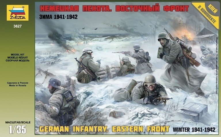 GERMAN INFANTRY WINTER 1941-42