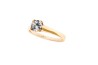 ANILLO ORO 10K SOLITARIO MOD. AD52 AMA MEX.