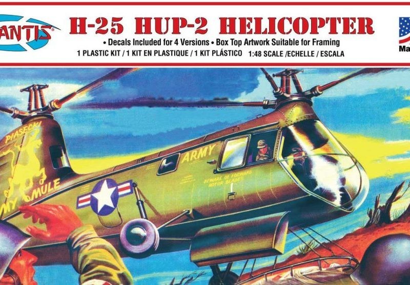 H-25 HUP-2 HELICOPTER PARA ARMAR