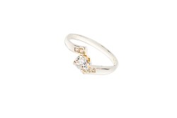 ANILLO PLATA .925 SOLITARIO PL MOD. AD13 MEX.