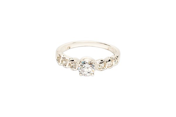 ANILLO PLATA .925 SOLITARIO PL MOD. AD21 MEX.