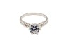 ANILLO PLATA .925 SOLITARIO PL MOD. AD34 MEX.