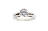 ANILLO PLATA .925 SOLITARIO MOD. AD87 MEX.