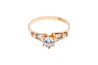 ANILLO ORO 10K SOL/PL MOD. AD208 AMA MEX.