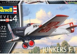 Junkers F13 kit de modelo de plastico a escala 1 a 72