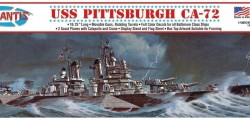 Kit de modelo de plastico barco USS PITTSBURGH CA72